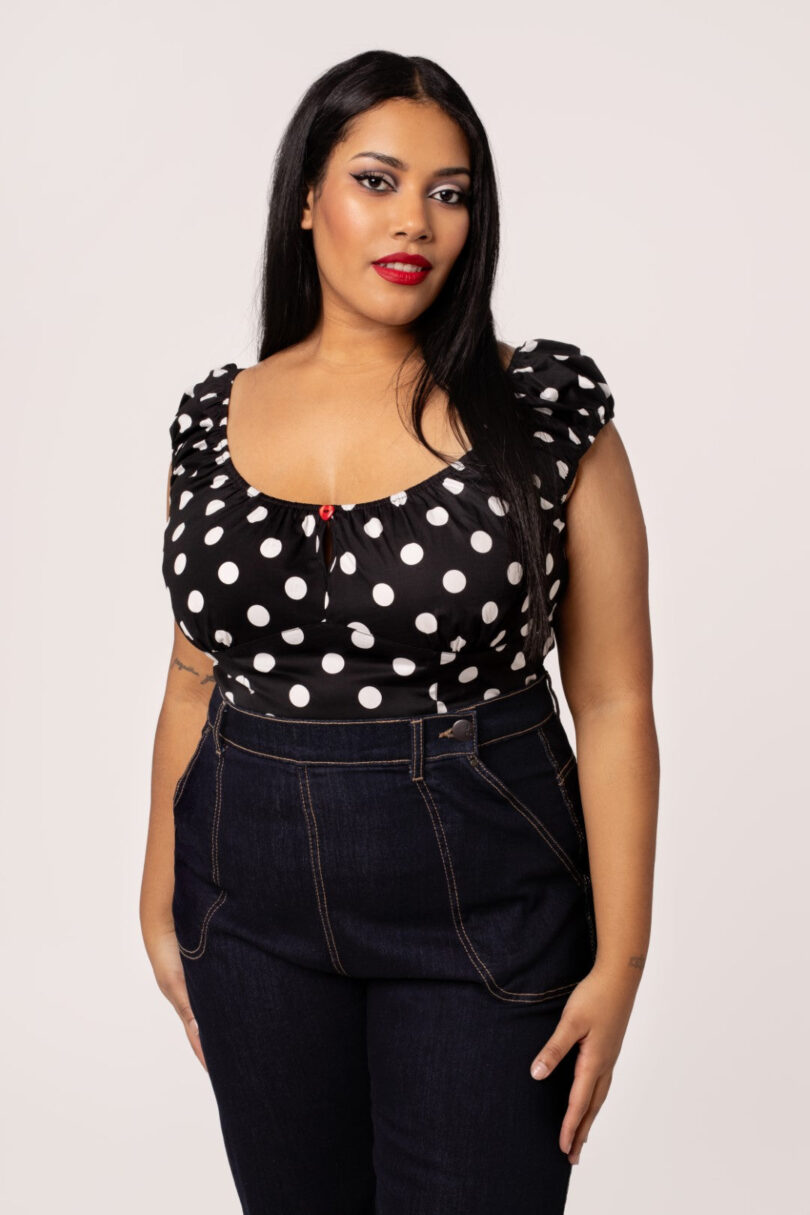 Domino Top  Shop now at Kitty Darling