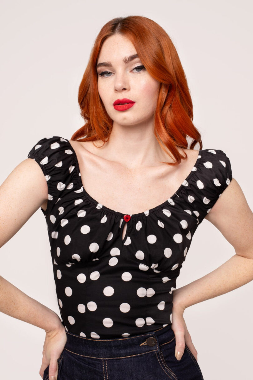 Domino Top  Shop now at Kitty Darling