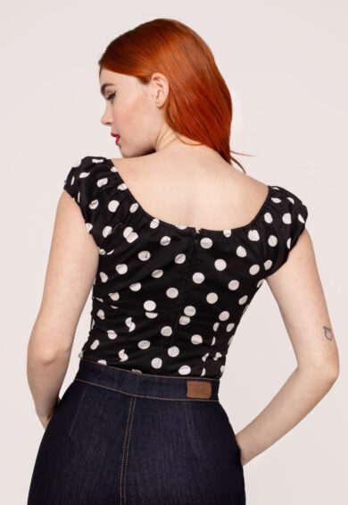 Domino Top – Tops | Kitty Darling