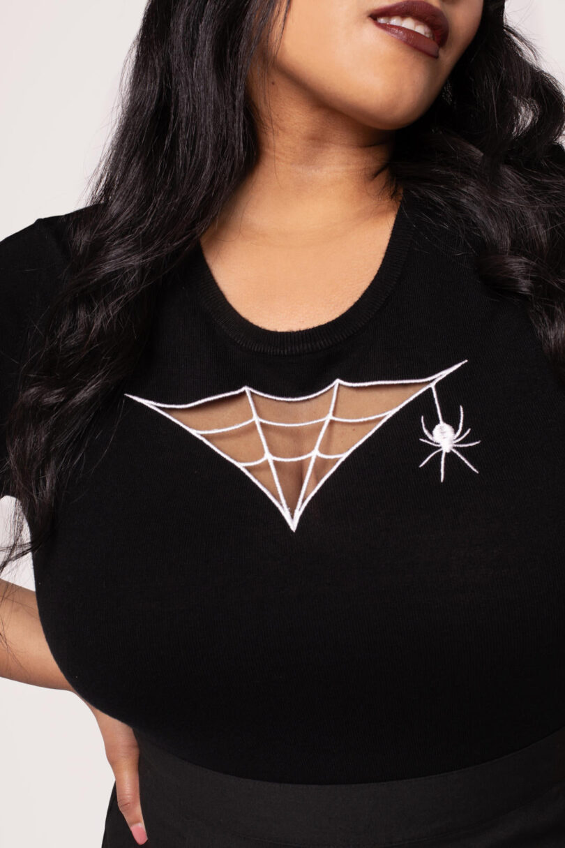 Cobweb Top  Shop now at Kitty Darling