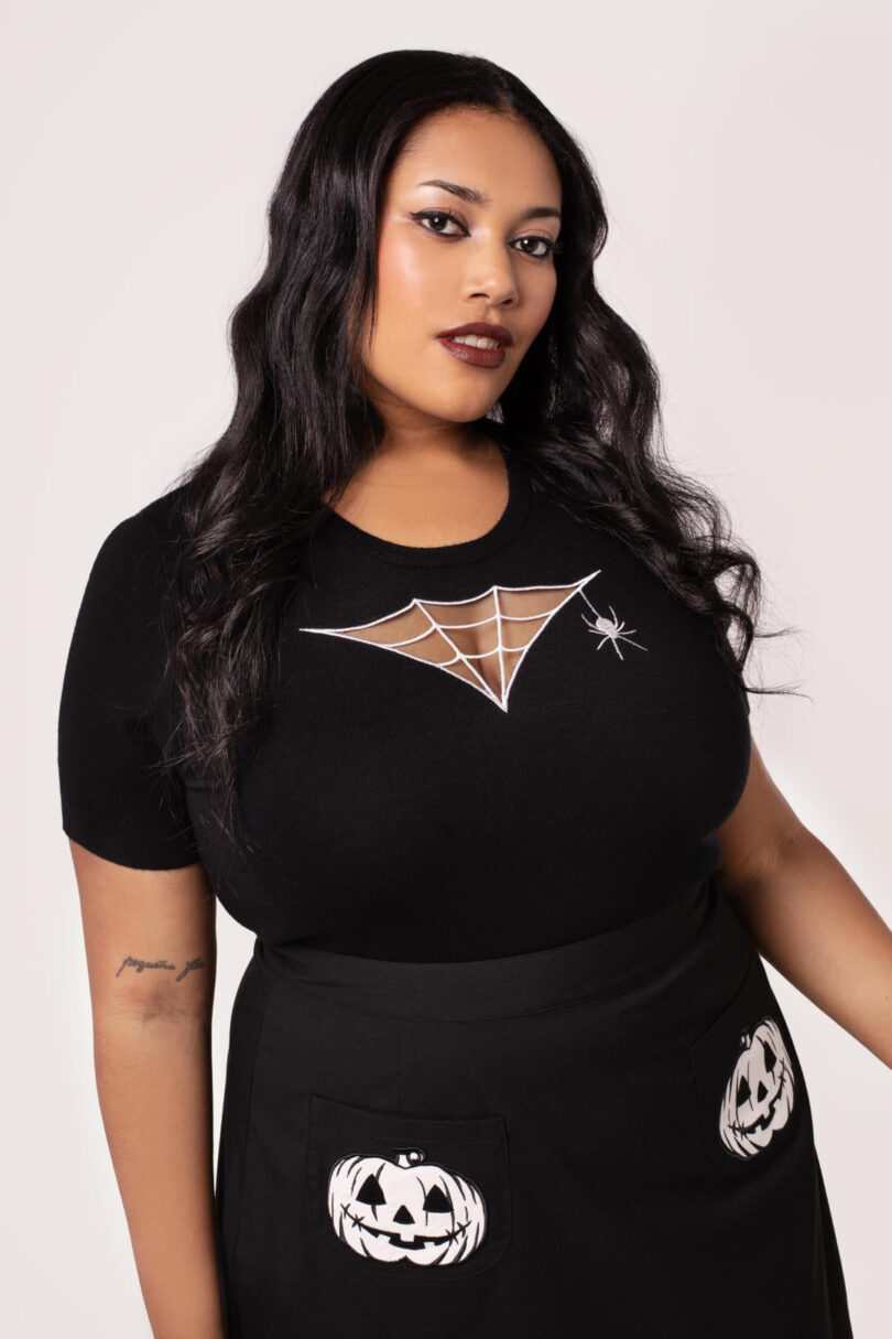 Cobweb Top  Shop now at Kitty Darling
