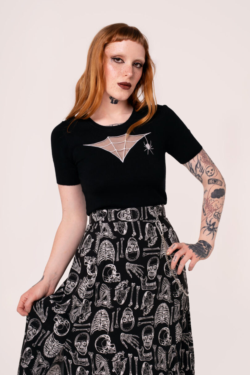 Cobweb Top  Shop now at Kitty Darling