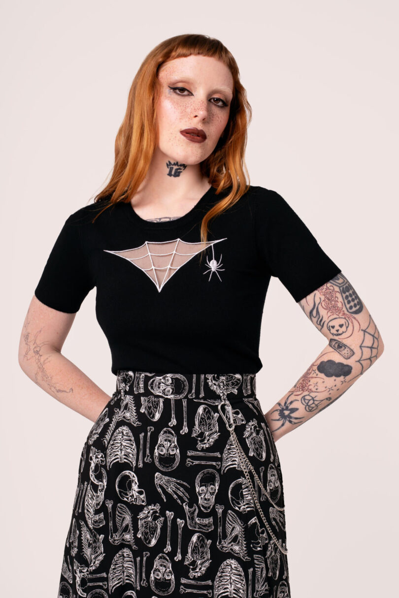 Cobweb Top  Shop now at Kitty Darling