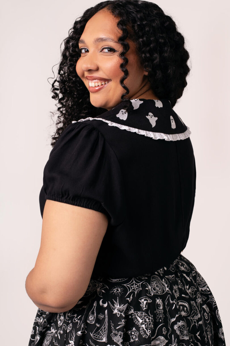 Phantomette Blouse  Shop now at Kitty Darling