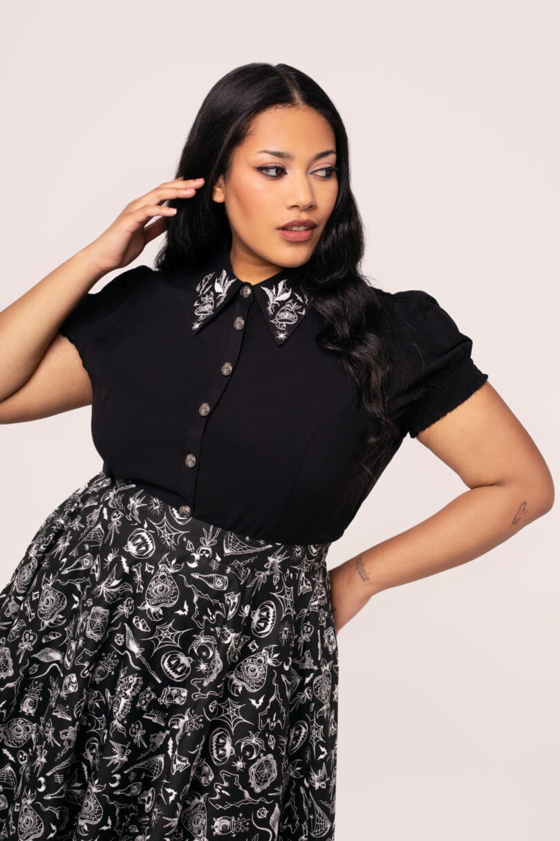 Mischief Blouse  Shop now at Kitty Darling