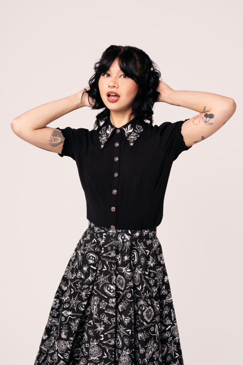 Mischief Blouse  Shop now at Kitty Darling