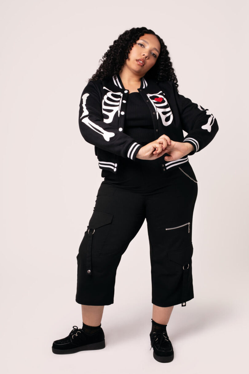 Skeleton Girl Jacket  Shop now at Kitty Darling
