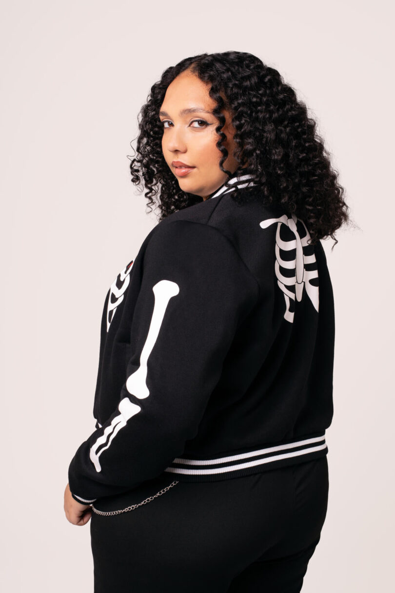 Skeleton Girl Jacket  Shop now at Kitty Darling