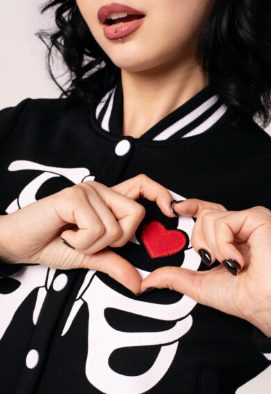 Skeleton Girl Jacket – Coats & Jackets | Kitty Darling