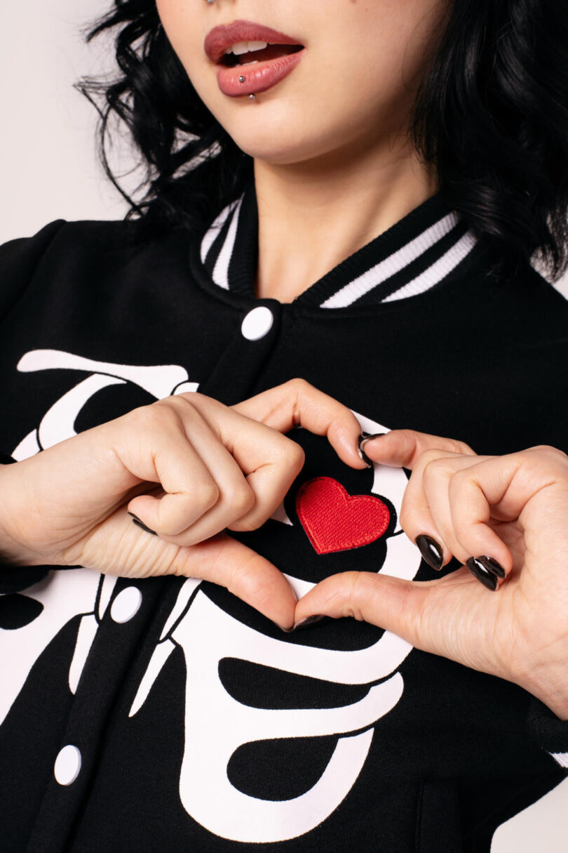 Skeleton Girl Jacket  Shop now at Kitty Darling