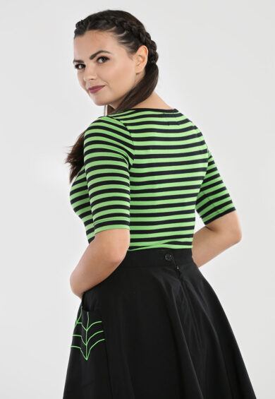 Warlock Top Green – Tops | Kitty Darling
