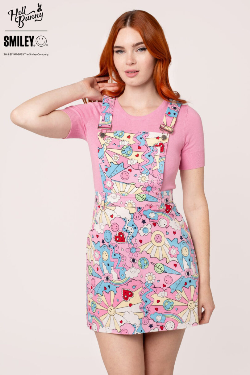 Loulou Pinafore Dress  Shop now at Kitty Darling