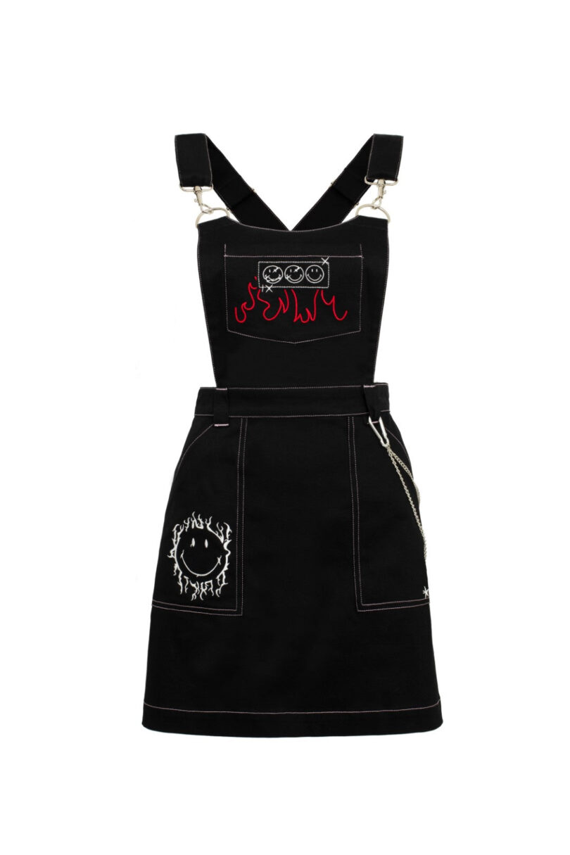 Dylan Pinafore Dress  Shop now at Kitty Darling