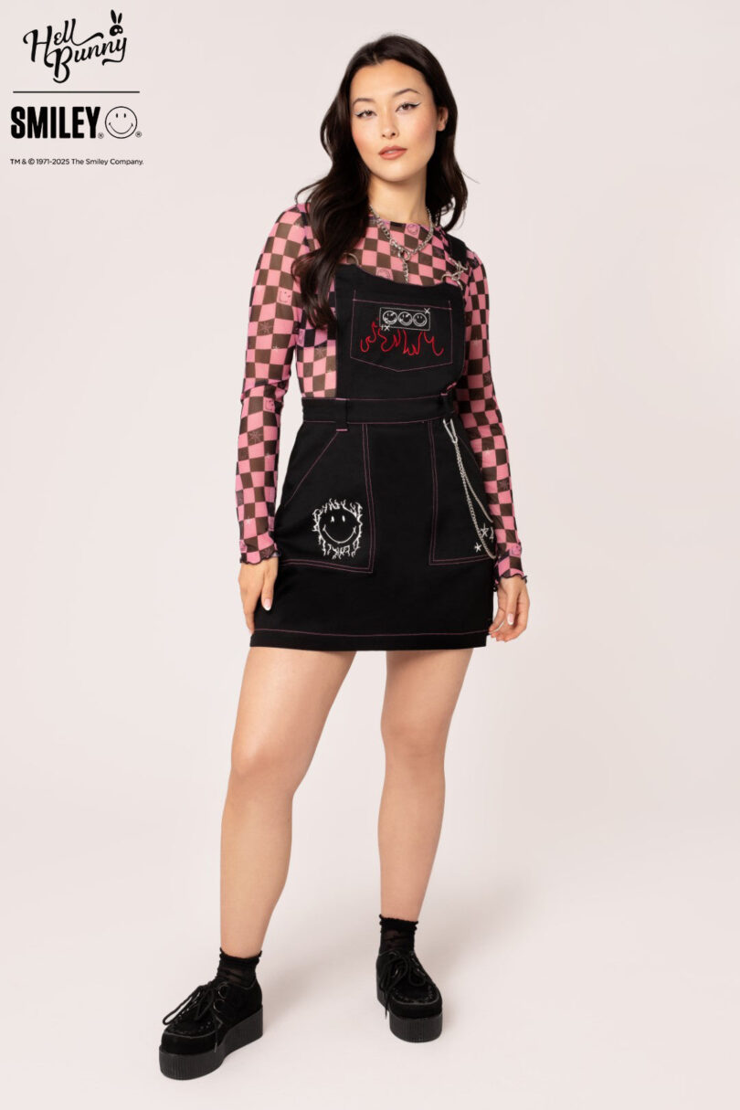 Dylan Pinafore Dress  Shop now at Kitty Darling
