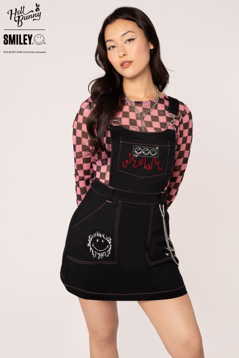 Dylan Pinafore Dress  Shop now at Kitty Darling