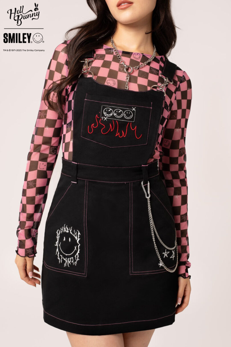 Dylan Pinafore Dress  Shop now at Kitty Darling
