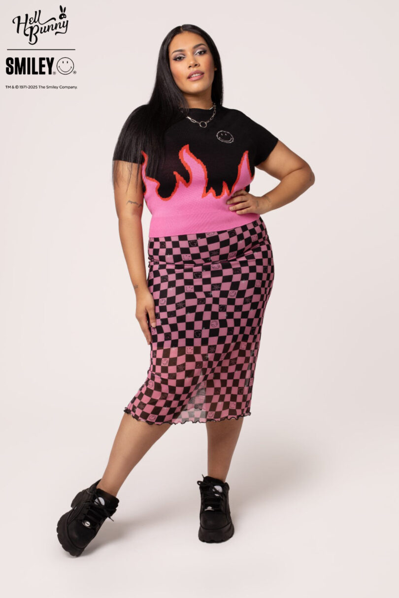 Distortion Skirt  Shop now at Kitty Darling