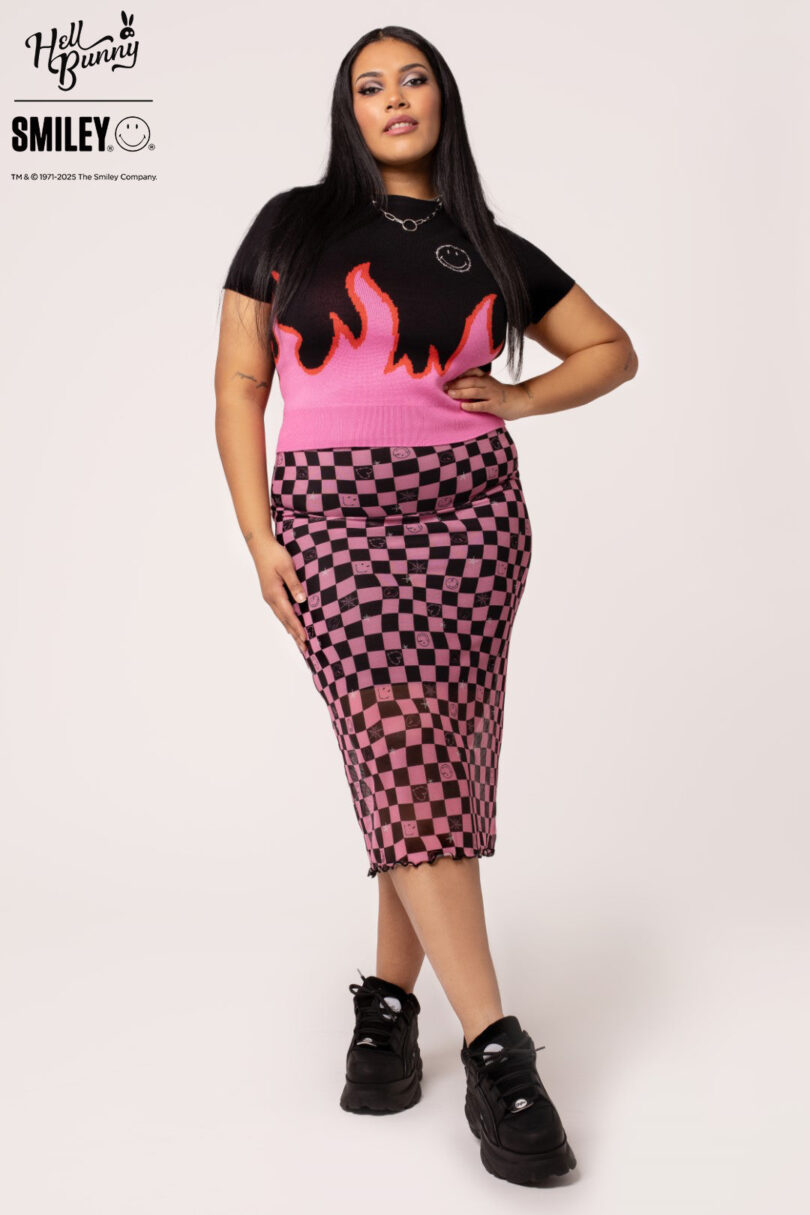 Distortion Skirt  Shop now at Kitty Darling