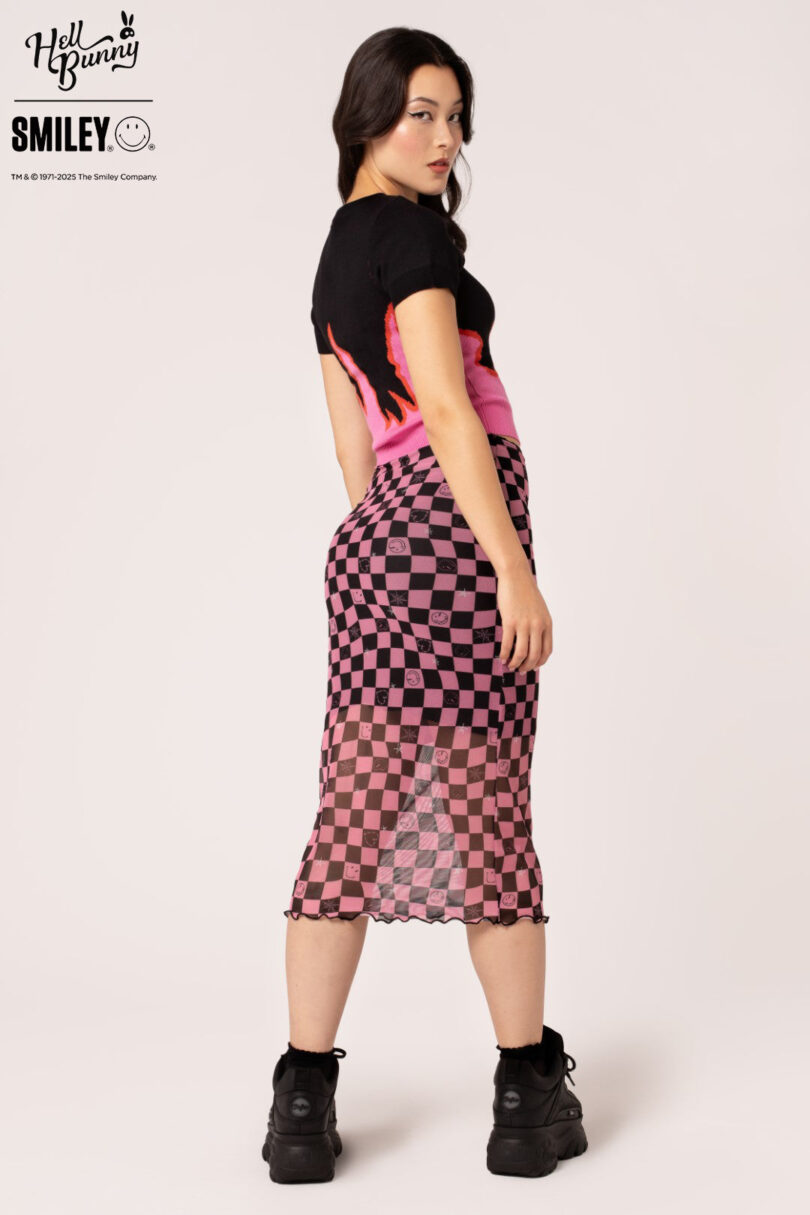Distortion Skirt  Shop now at Kitty Darling