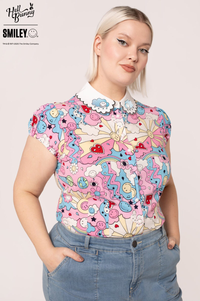 Loulou Blouse  Shop now at Kitty Darling