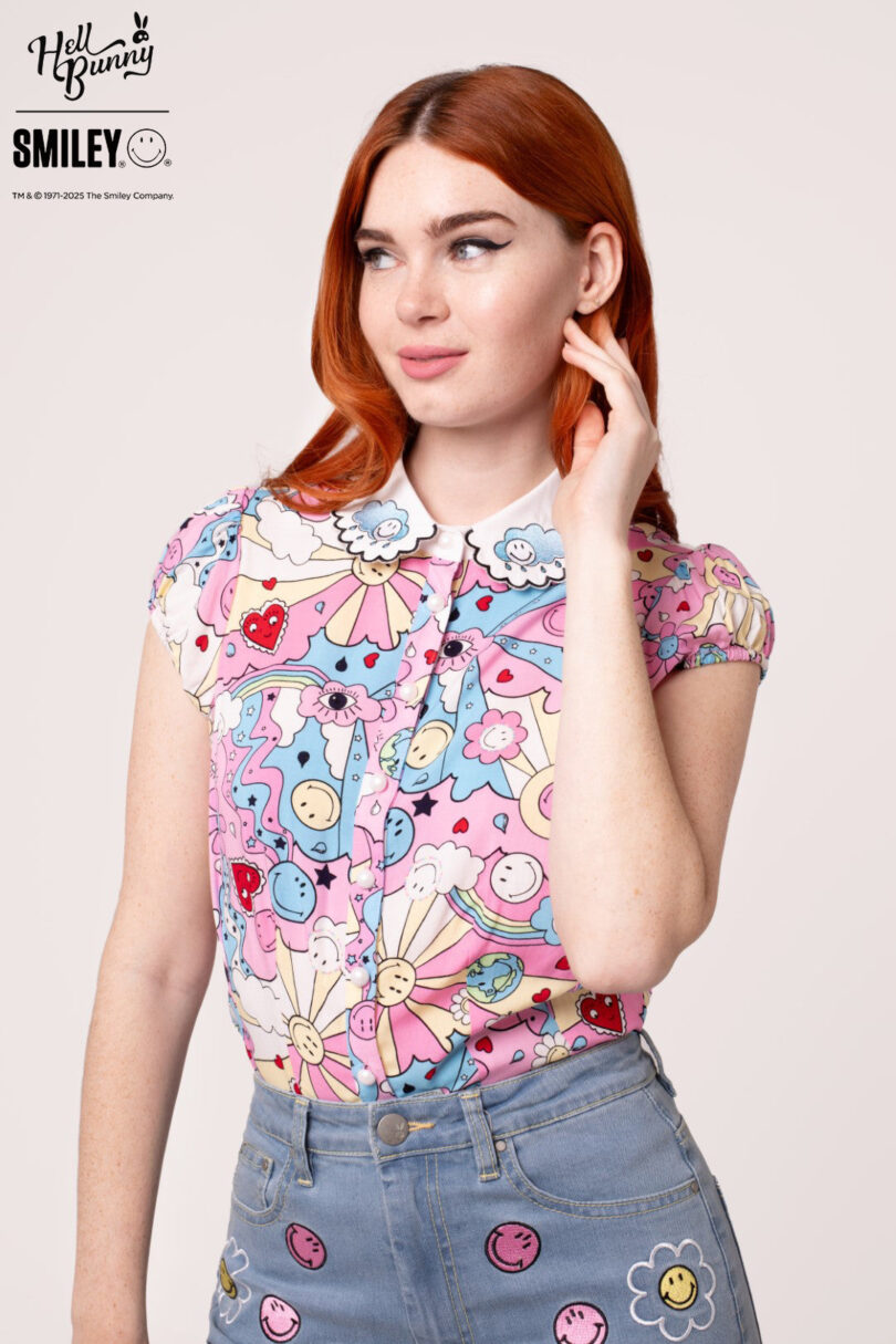 Loulou Blouse  Shop now at Kitty Darling
