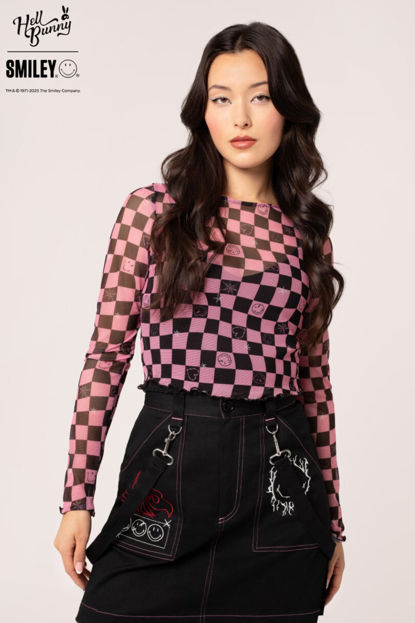 Distortion Top  Shop now at Kitty Darling