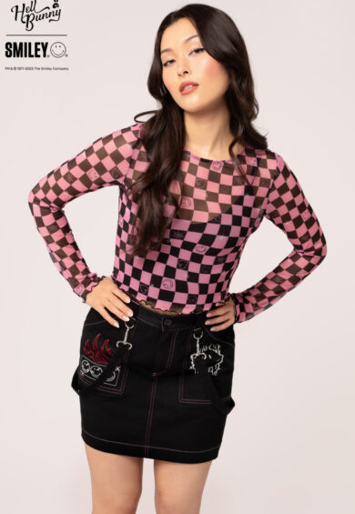 Distortion Top – Tops | Kitty Darling