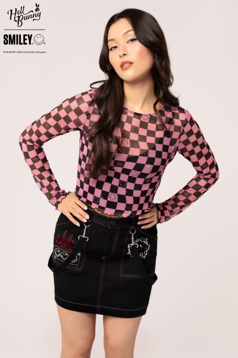Distortion Top  Shop now at Kitty Darling