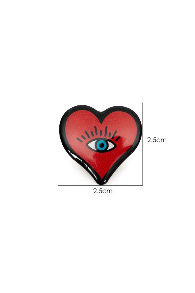 Heart Pin  Shop now at Kitty Darling