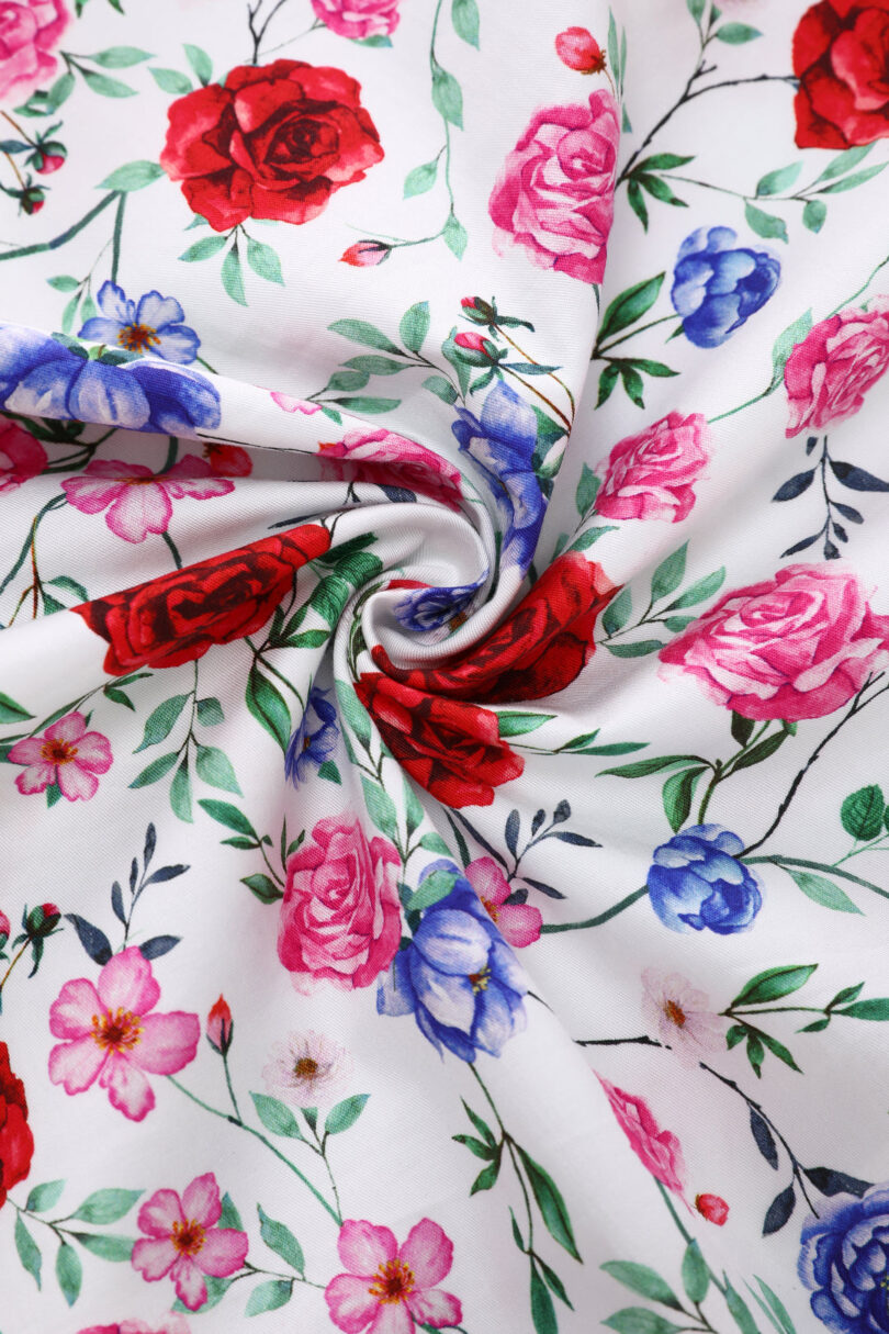 Daisy White Rose Halter Dress  Shop now at Kitty Darling