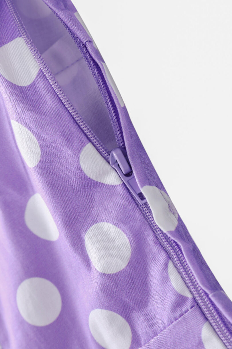 Penelope II Lilac Polka Dot Shirt Dress  Shop now at Kitty Darling