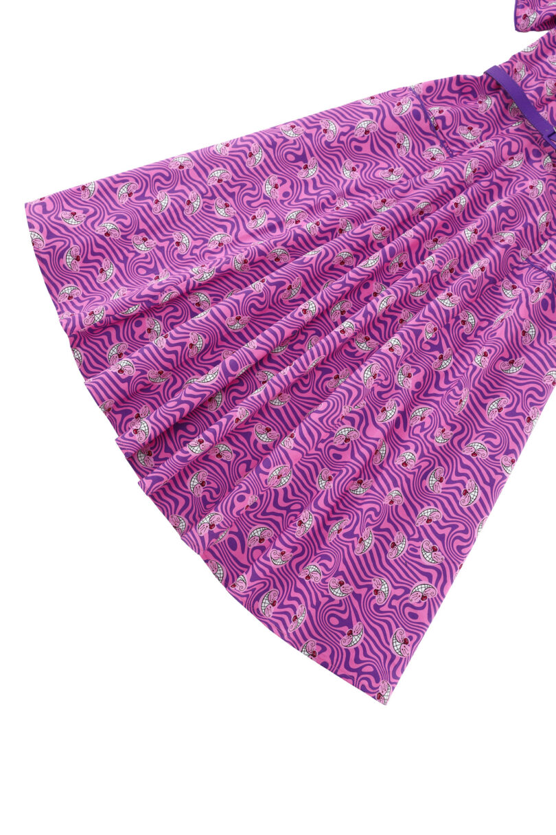 Penelope II Pink Cheshire Cat Shirt Dress  Shop now at Kitty Darling