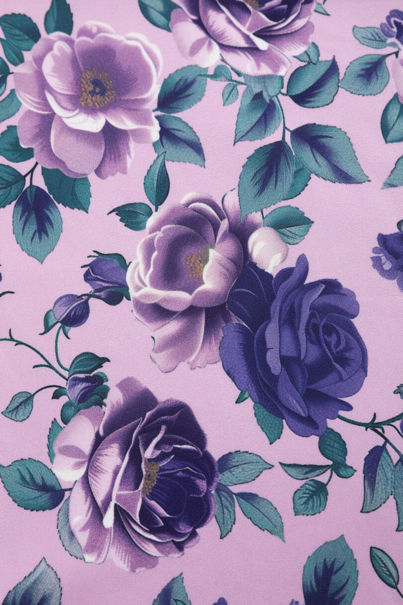 Scarlette Lilac Rose Midi Dress  Shop now at Kitty Darling