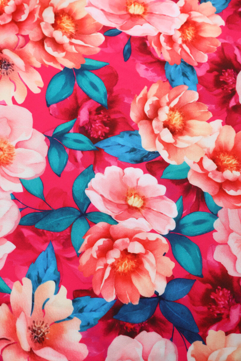 Scarlette Pink Magnolia Midi Dress  Shop now at Kitty Darling