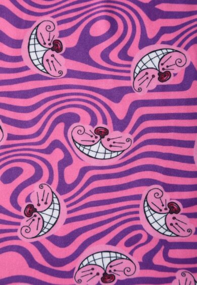 Billie Cheshire Cat Smile Pink Long Sleeved Dress – Dresses | Kitty Darling