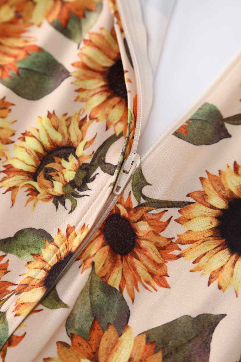 Julia Sunflower Midi Dress  Shop now at Kitty Darling