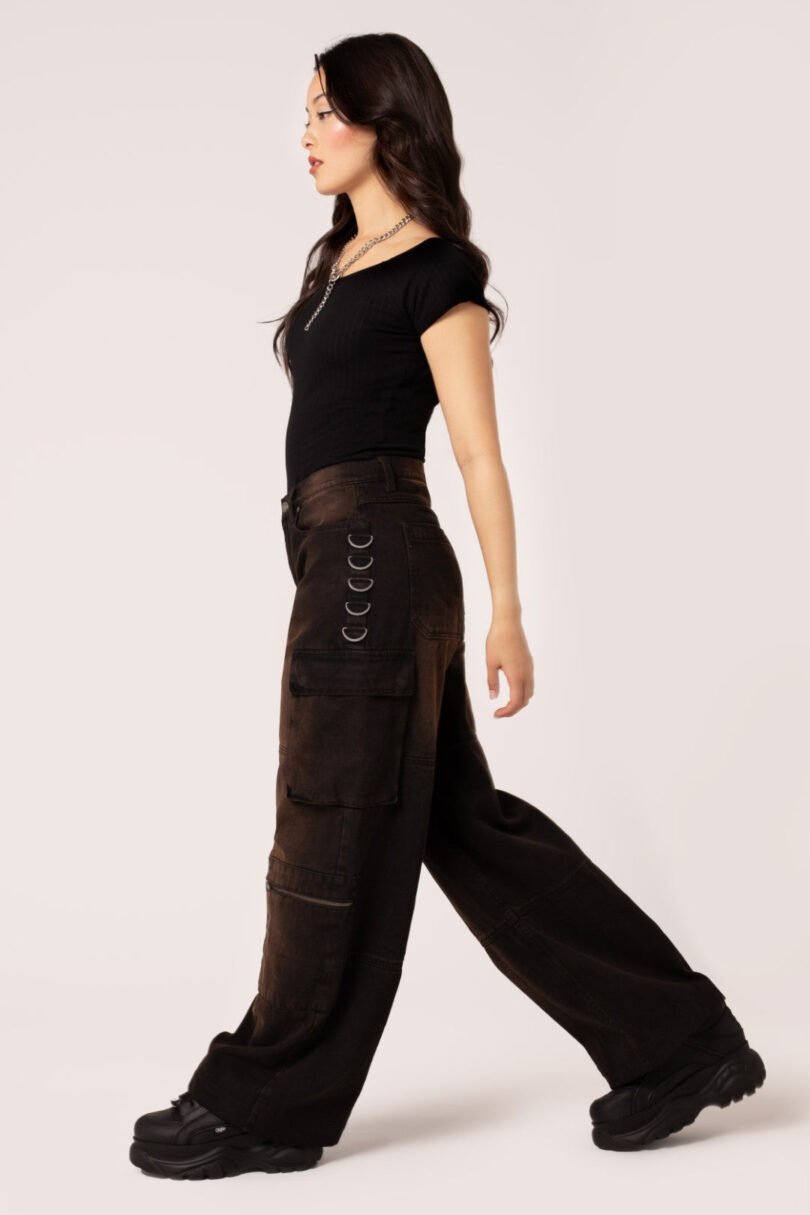 Cameron Jeans Brown  Shop now at Kitty Darling