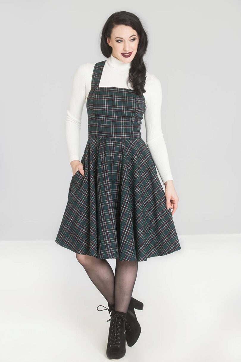Peebles Pinafore Dress  Shop now at Kitty Darling
