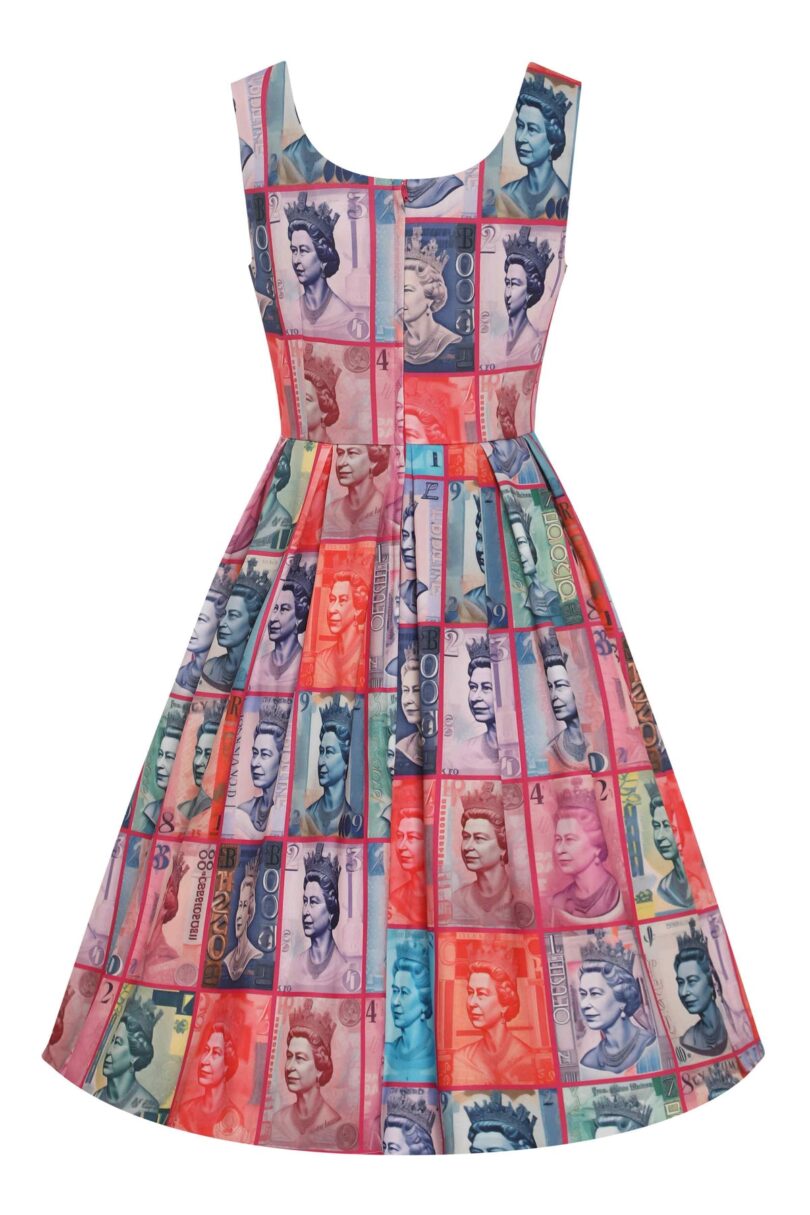 Amanda Queen Elizabeth II Flared Dress  Shop now at Kitty Darling
