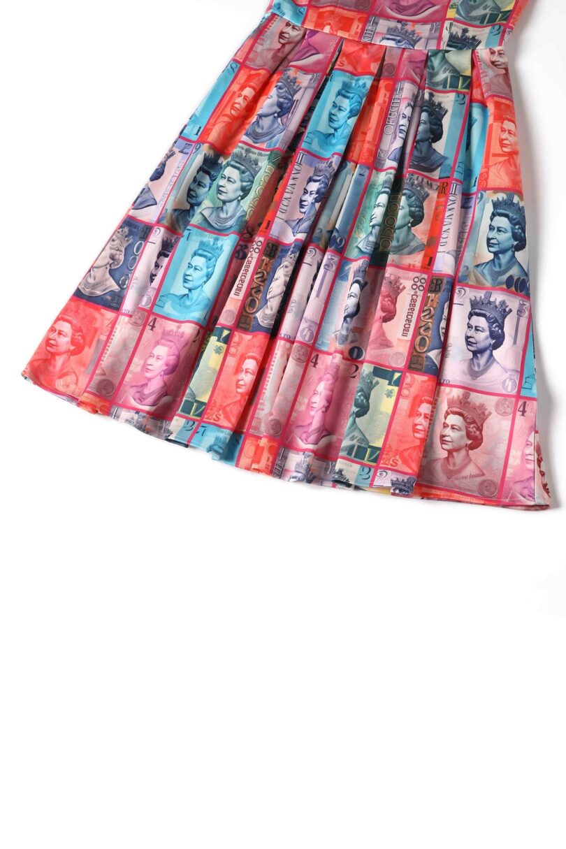 Amanda Queen Elizabeth II Flared Dress  Shop now at Kitty Darling