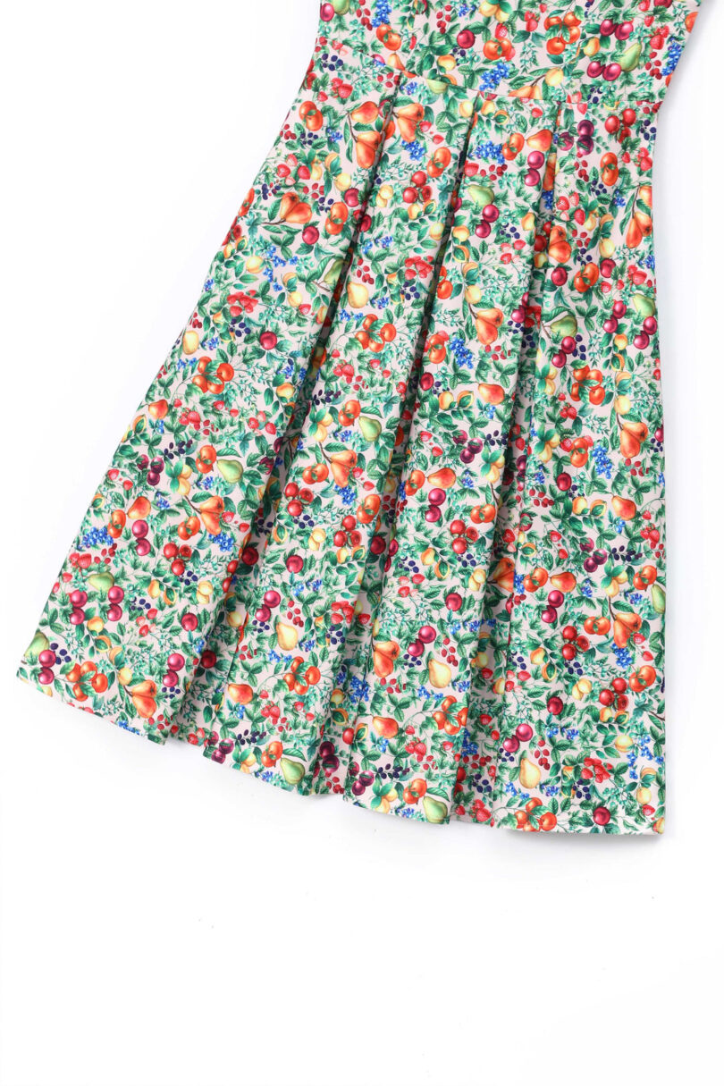 Lily Italian Summer Fruit Off Shoulder Dress  Shop now at Kitty Darling