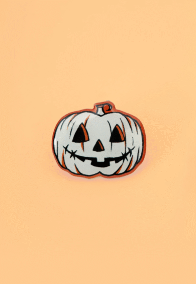 Skelli Pumpkin Pin – Accessories | Kitty Darling