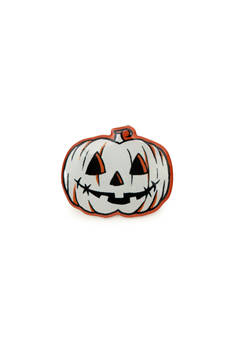 Skelli Pumpkin Pin  Shop now at Kitty Darling