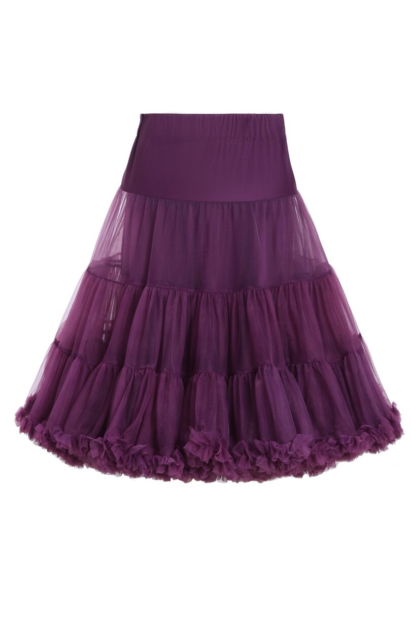 Soft & Fluffy Purple Petticoat 25.5 Inches  Shop now at Kitty Darling