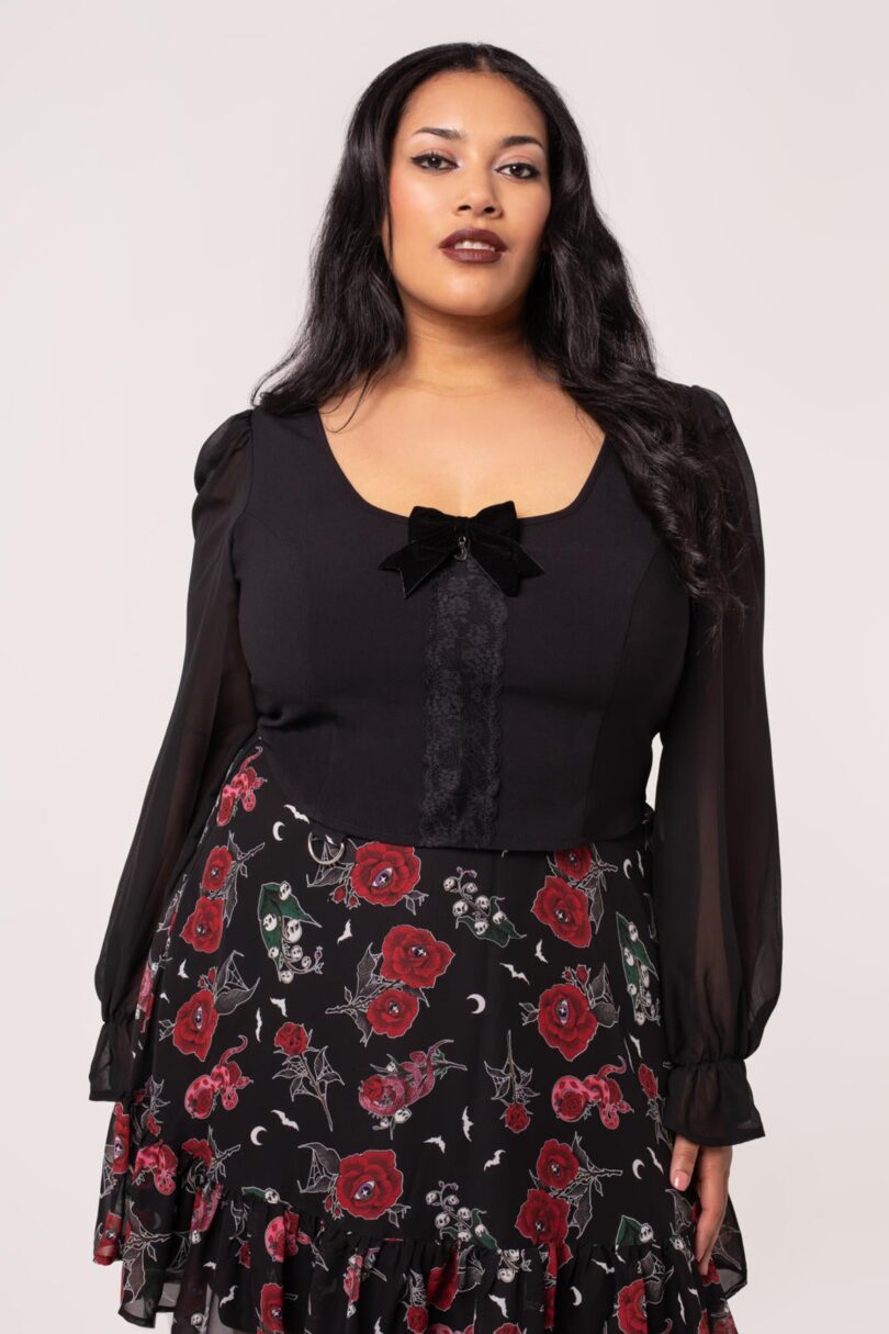 Nocturnal Top  Shop now at Kitty Darling