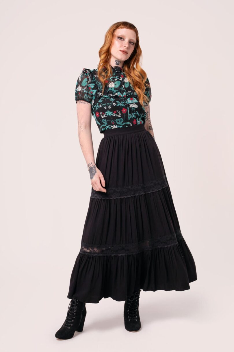 Nocturnal Skirt  Shop now at Kitty Darling