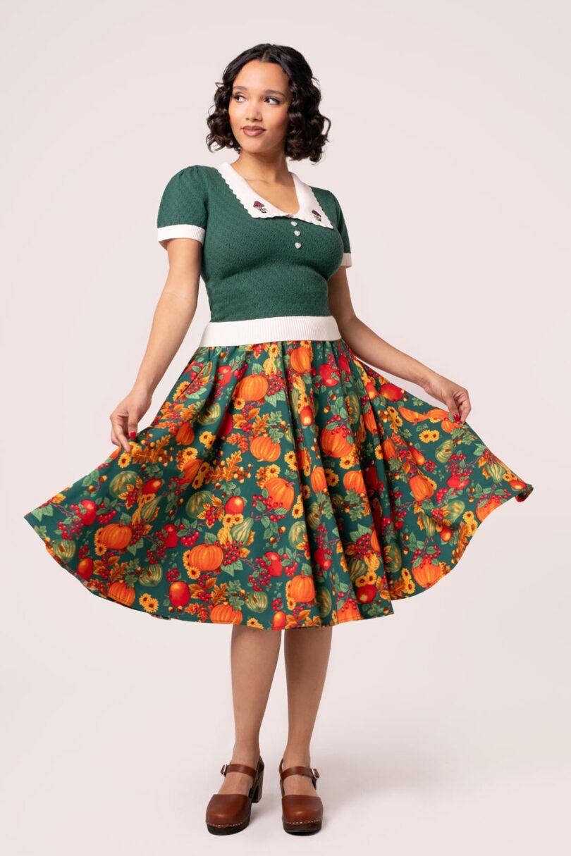 Pumpkin Patch Skirt  Shop now at Kitty Darling