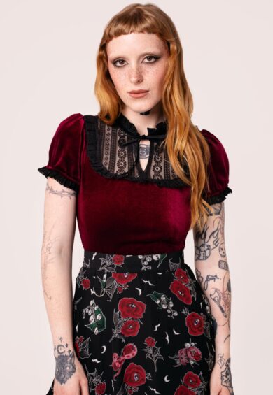 Mourning Top – Tops | Kitty Darling
