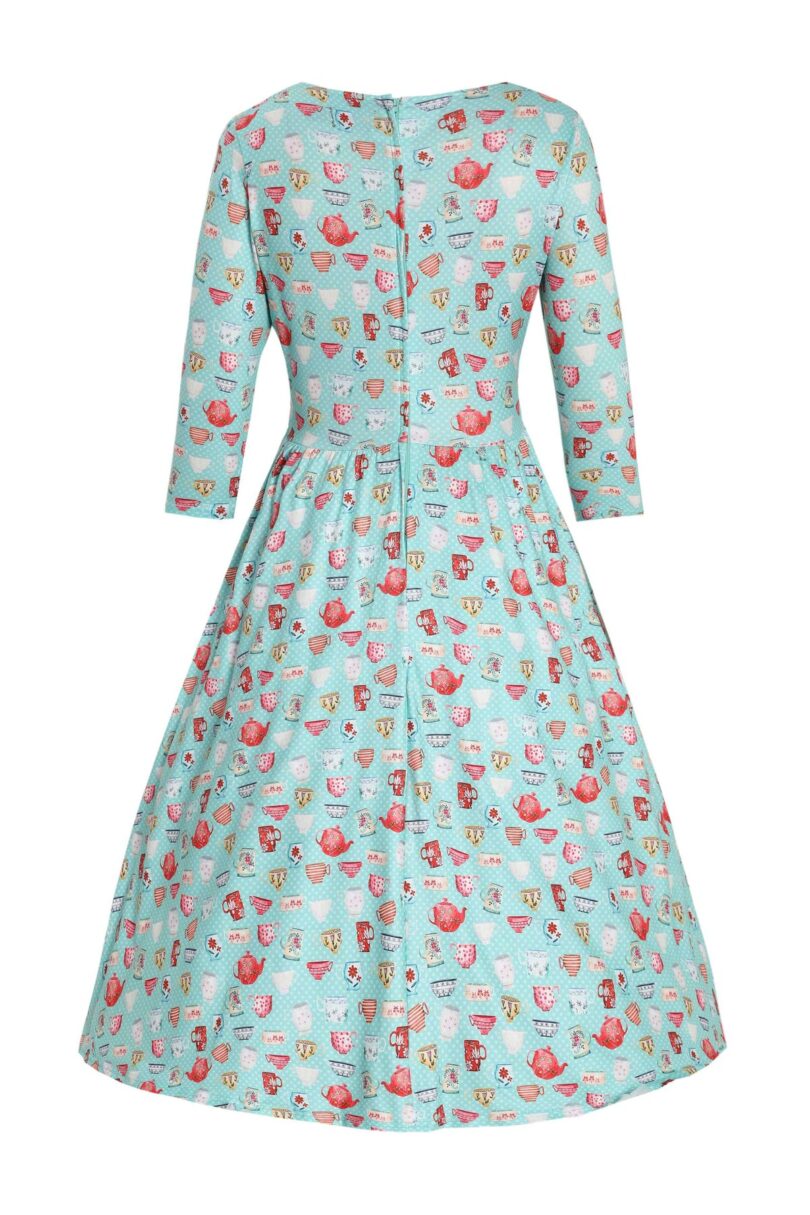 Billie Blue Cuppa Flared Dress  Shop now at Kitty Darling