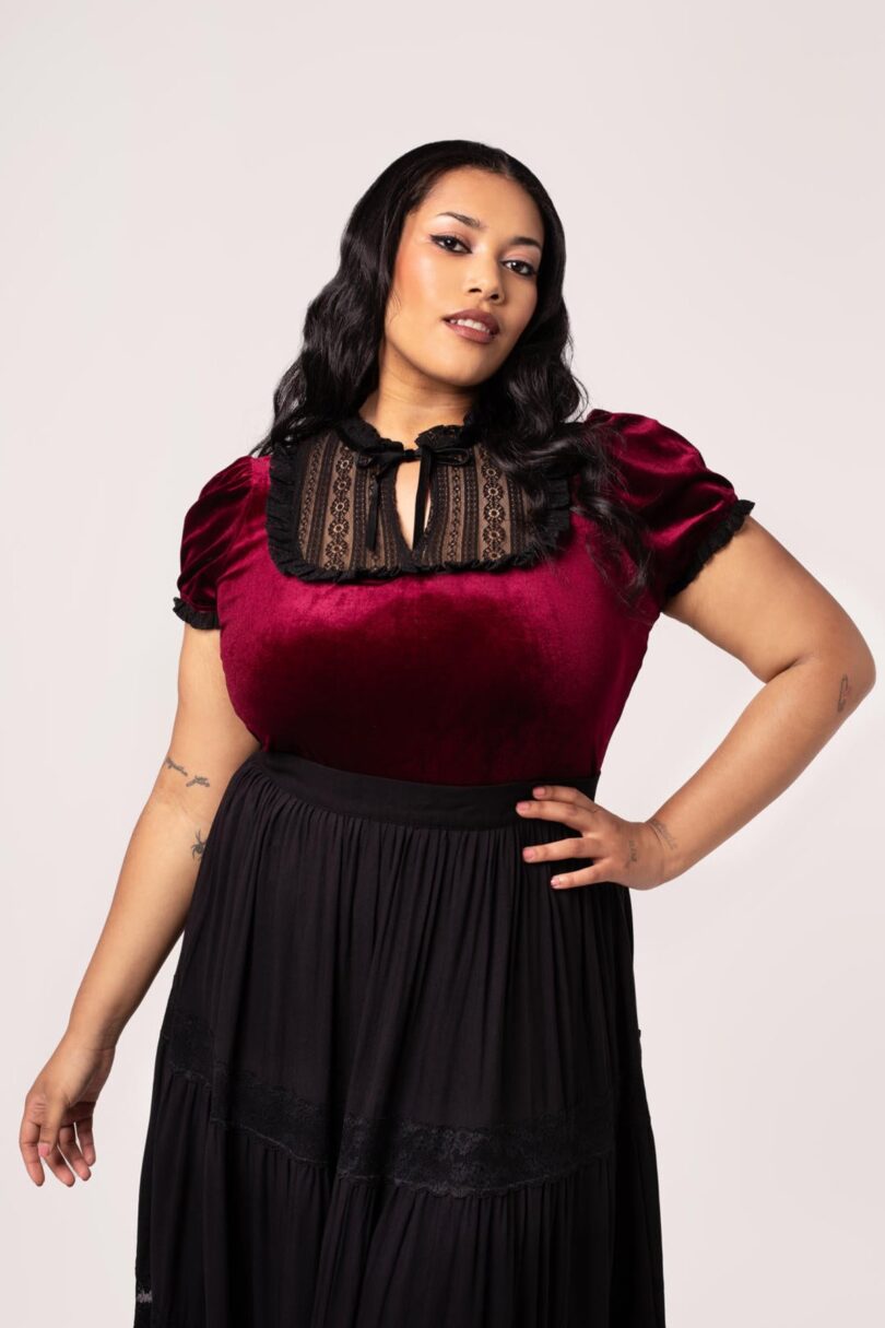 Mourning Top  Shop now at Kitty Darling
